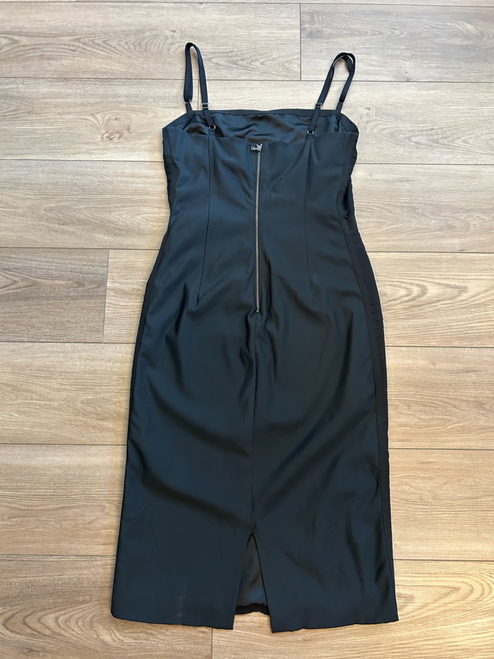Dolce & Gabbana D&G Black Silk Blend  Midi Dress IT 42 US 6 - Picture 7 of 10